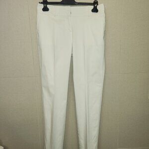 Ann Taylor Factory - White Pants Cotton/Poly Blend - Size 4 Great Condition